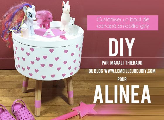 DIY Coffre girly LeMeilleurduDIY et Alinéa