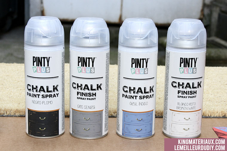 DIY tapis customises peinture chalk kingmateriaux