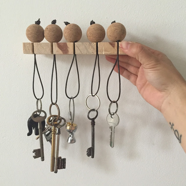 3 tutoriels pour fabriquer un porte-clés mural en bois